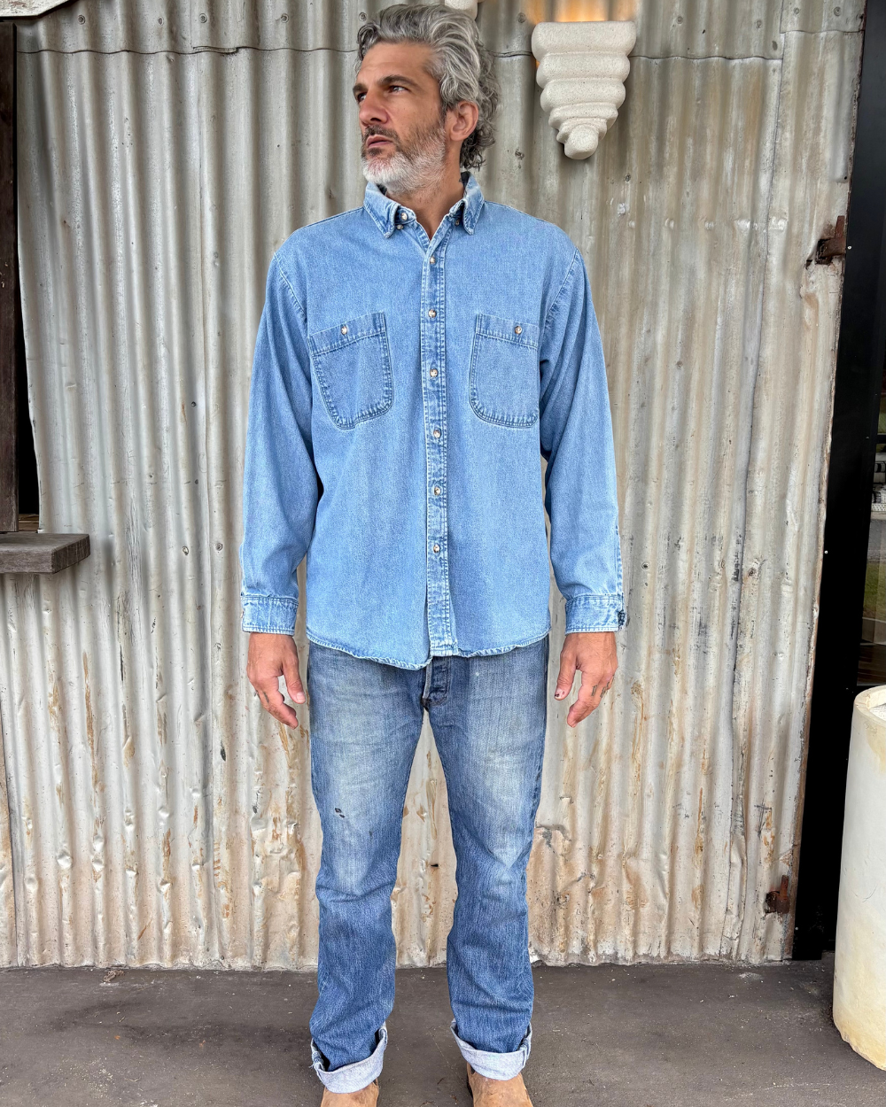 Vintage Longsleeve Denim Shirt