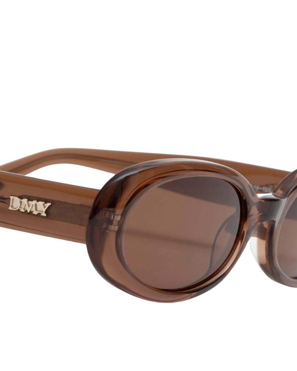 Valentina Sunglasses - Transparent Brown