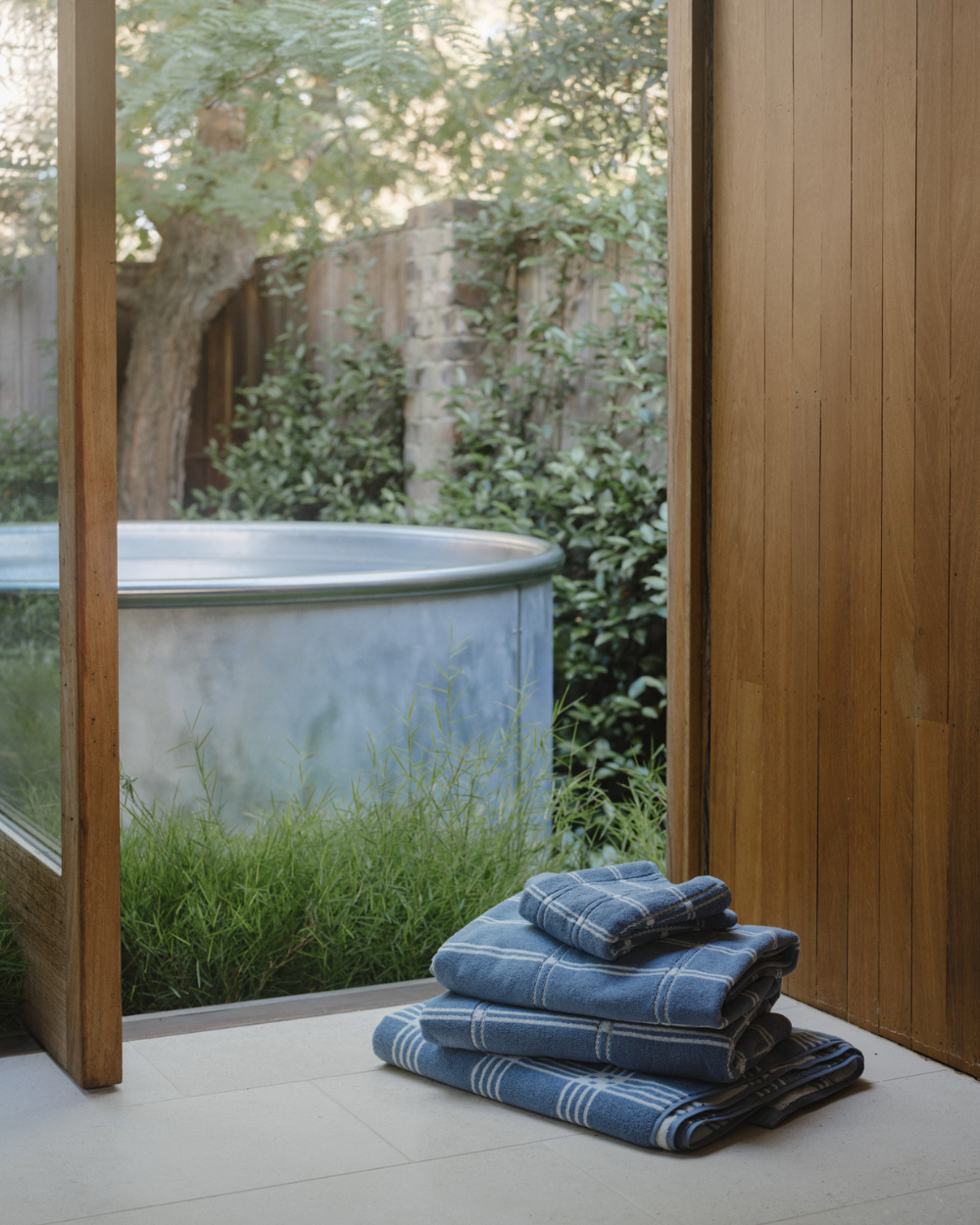 Devon Bath Mat - Celeste & Chalk