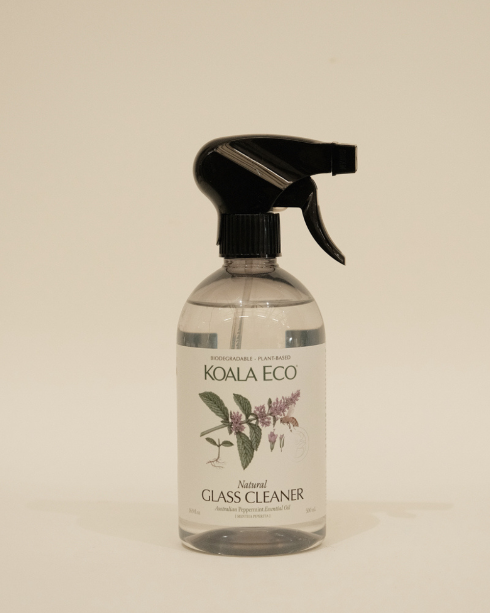Glass Cleaner - Peppermint Essential Oil 500ml
