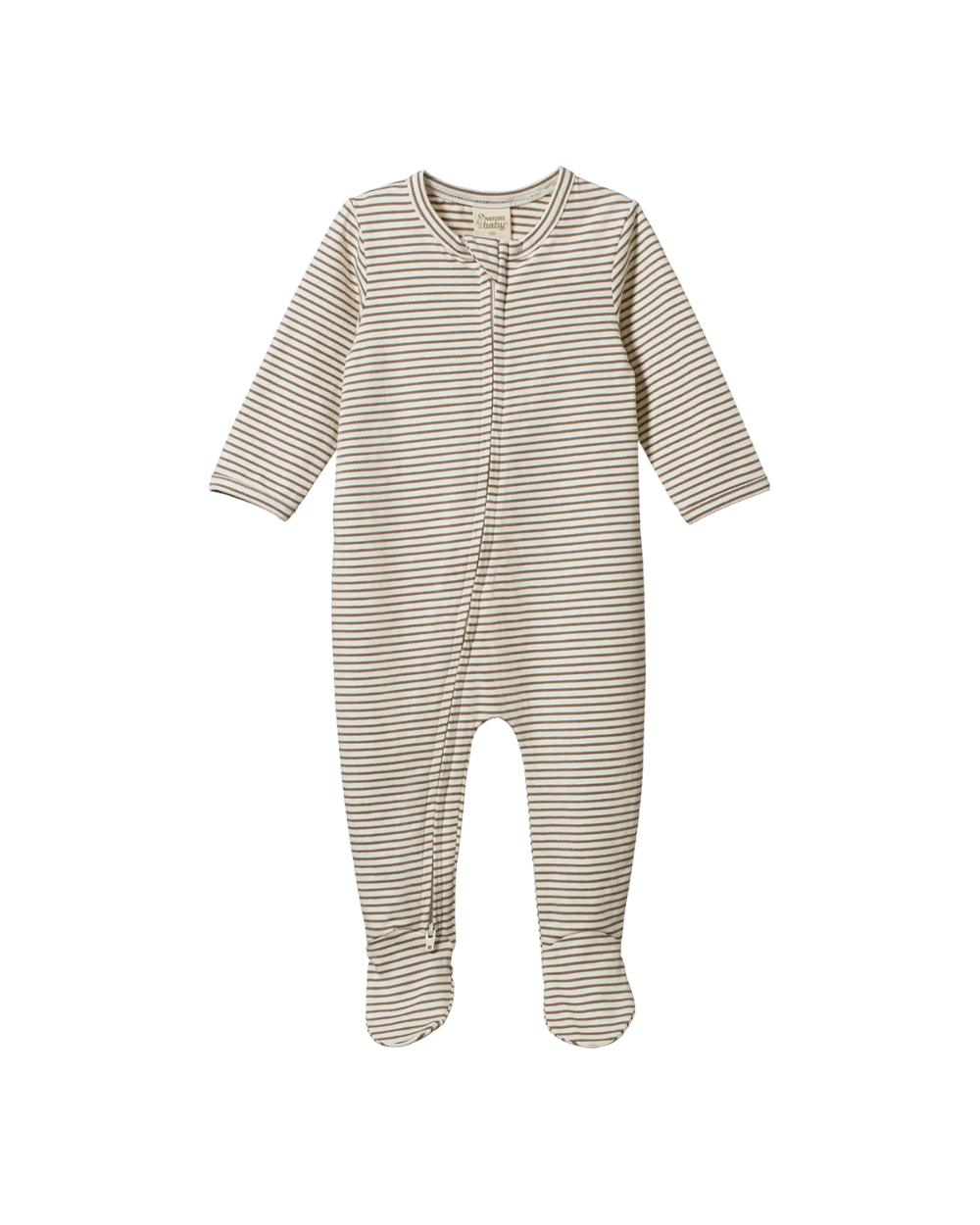 Dreamlands Baby Suit - Mushroom Stripe