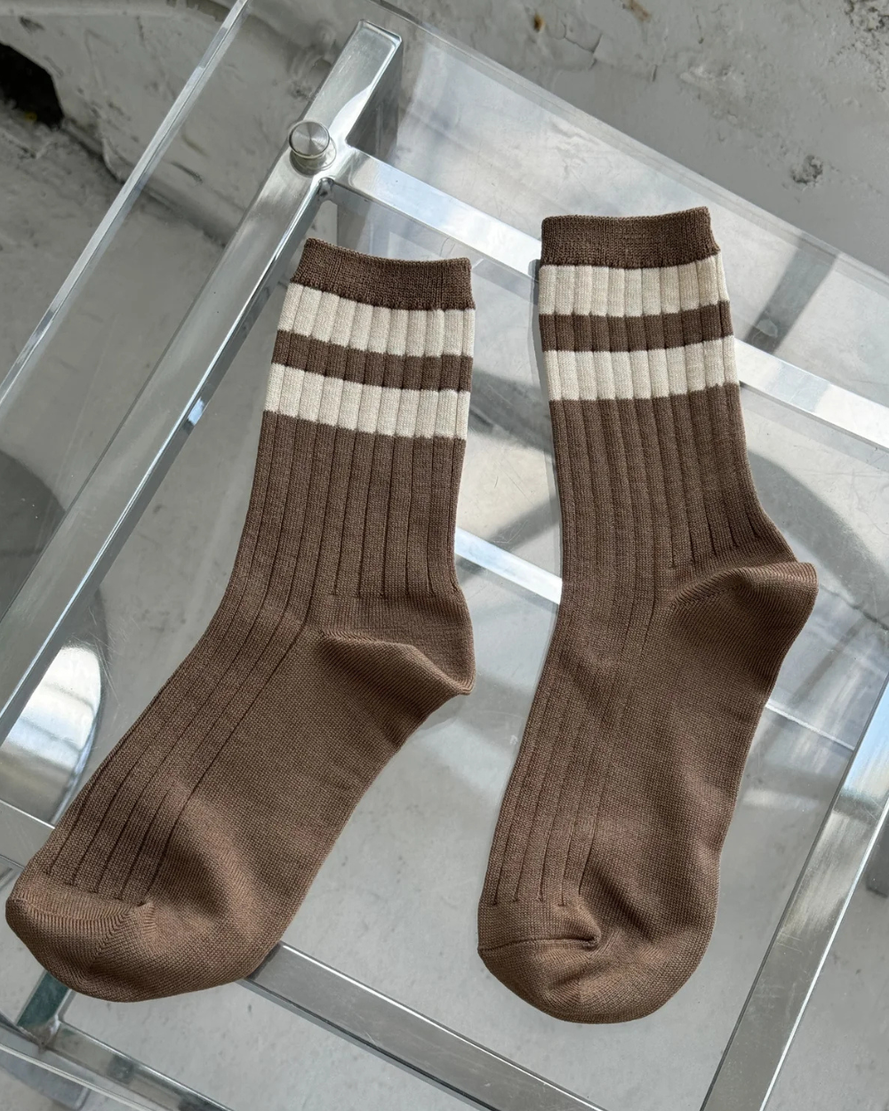 Her Socks - Varsity - Toffee