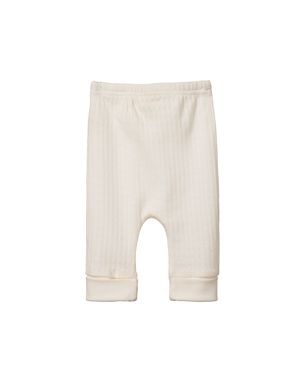 Pointelle Drawstring Pants - Natural
