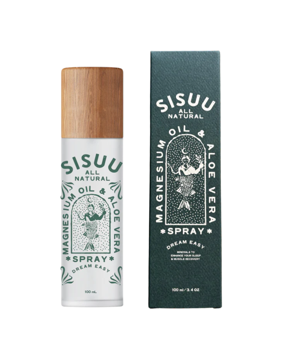 SISUU Magnesium Recovery Spray - 100 ml Spray