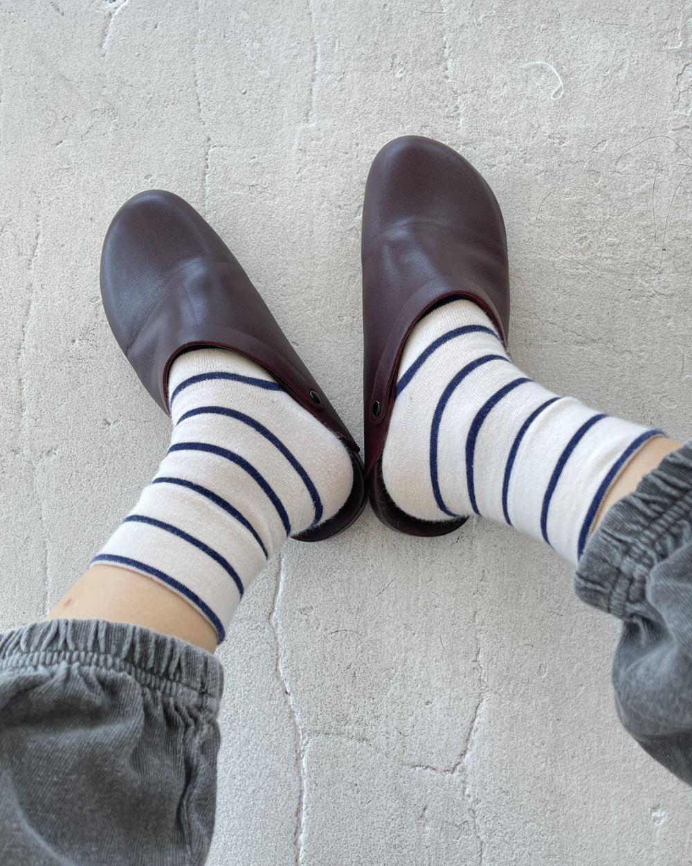Wally Socks - Breton Stripe