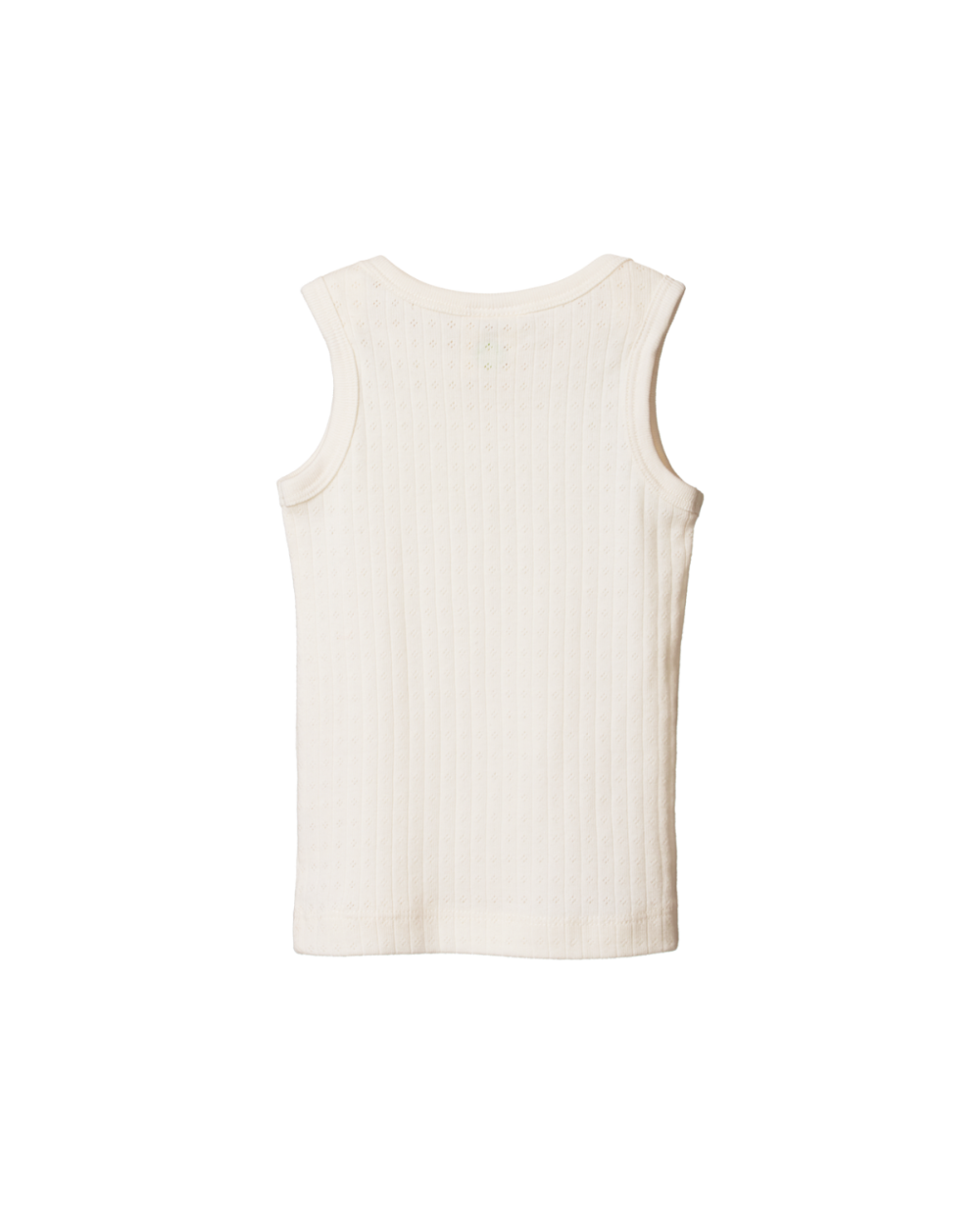 Pointelle Singlet - Natural