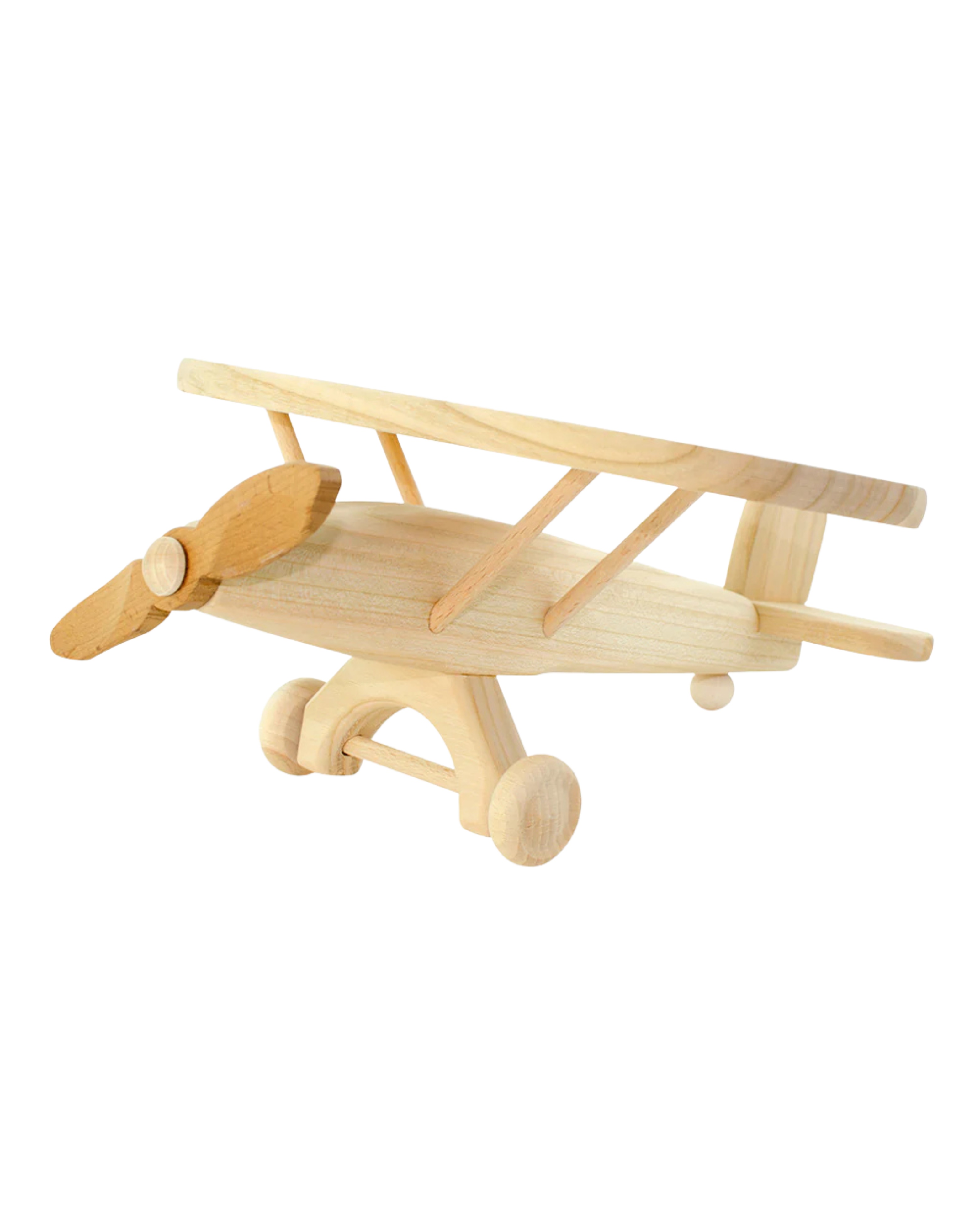 Wooden Propeller Plane - Clifford