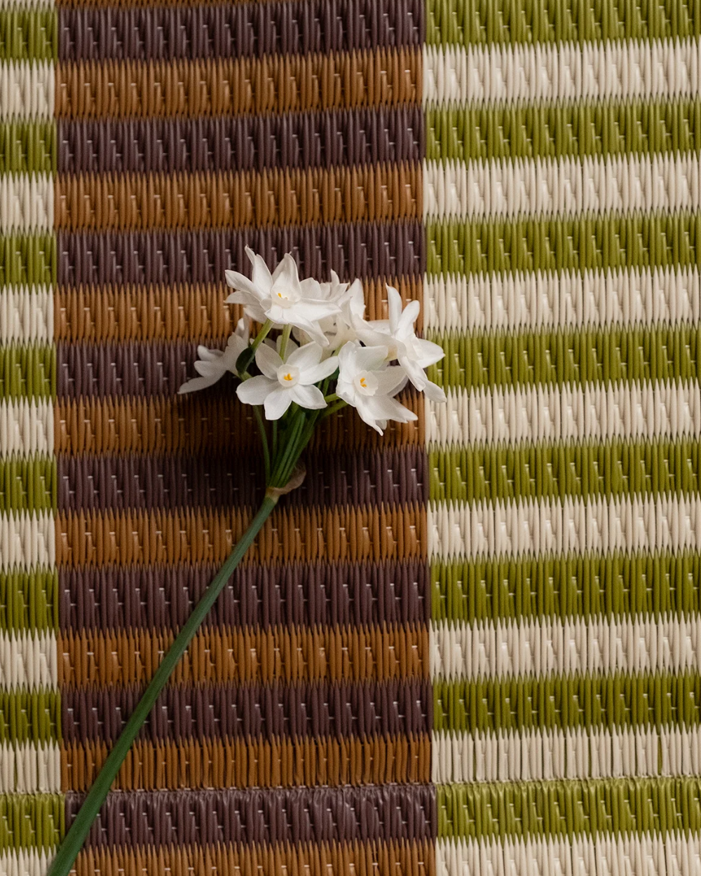 Woven Outdoor Mat - Bonsai