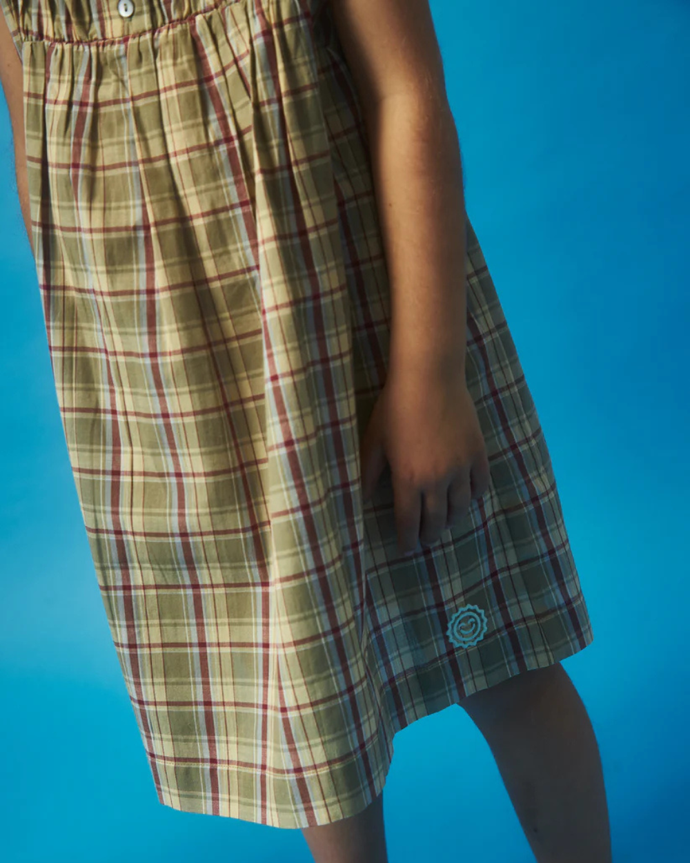 Ruthie Ruffle Dress - Check Yourself