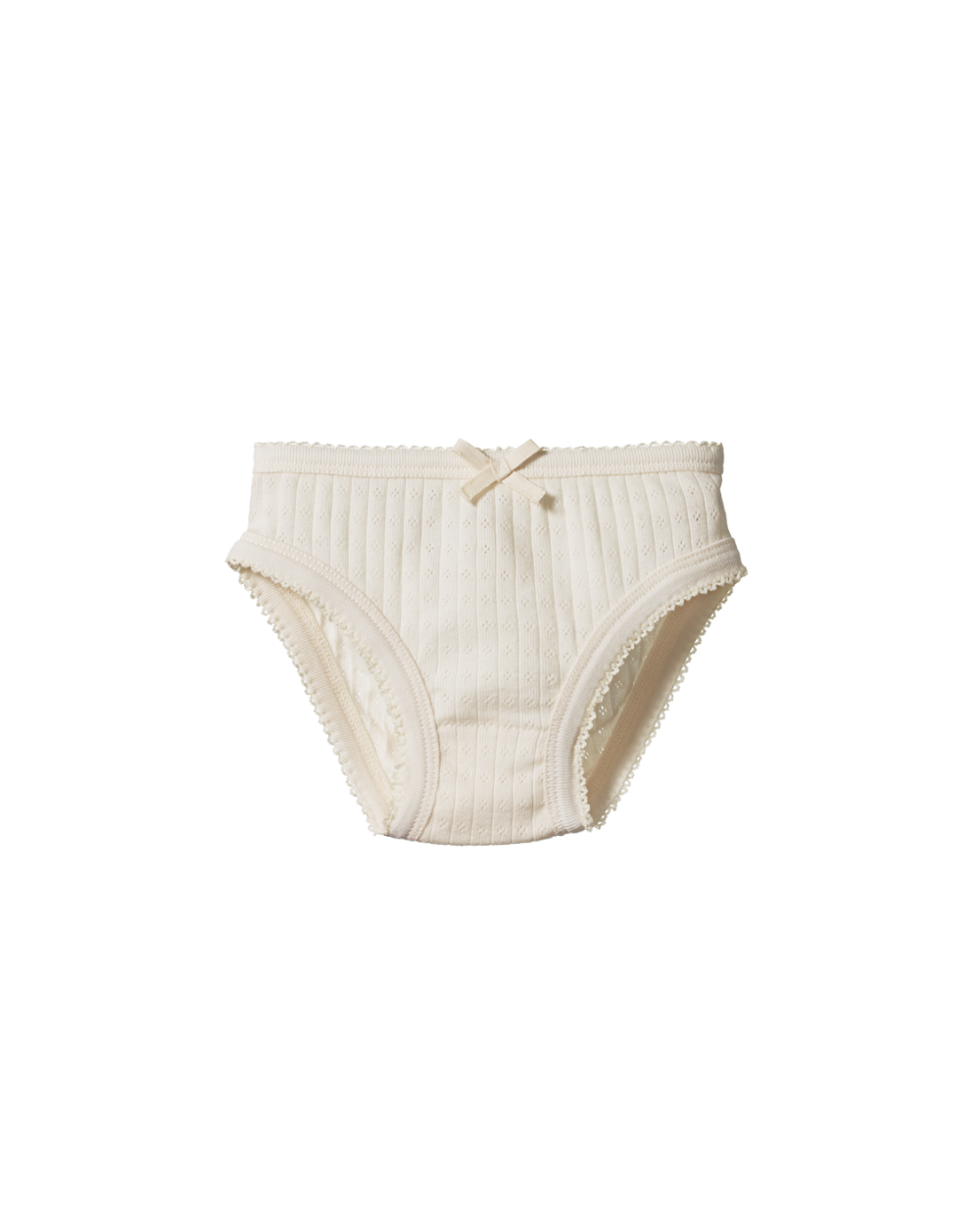 Pointelle Knickers - Natural