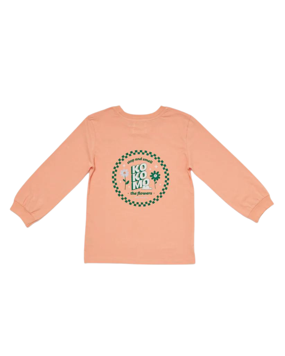 Iceblock Longsleeve - Peach Flowers
