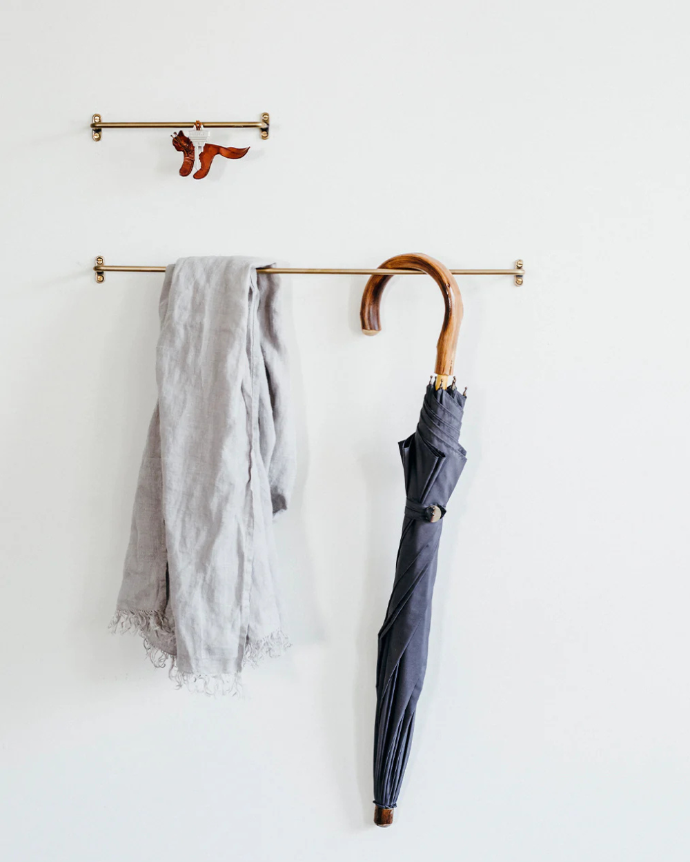 Brass Towel Bar - Small