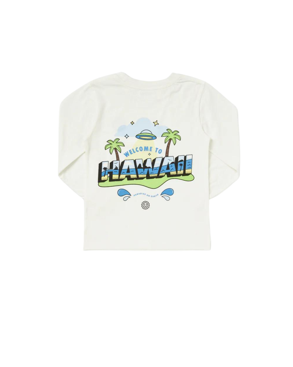 Iceblock Longsleeve - White Visit Hawaii