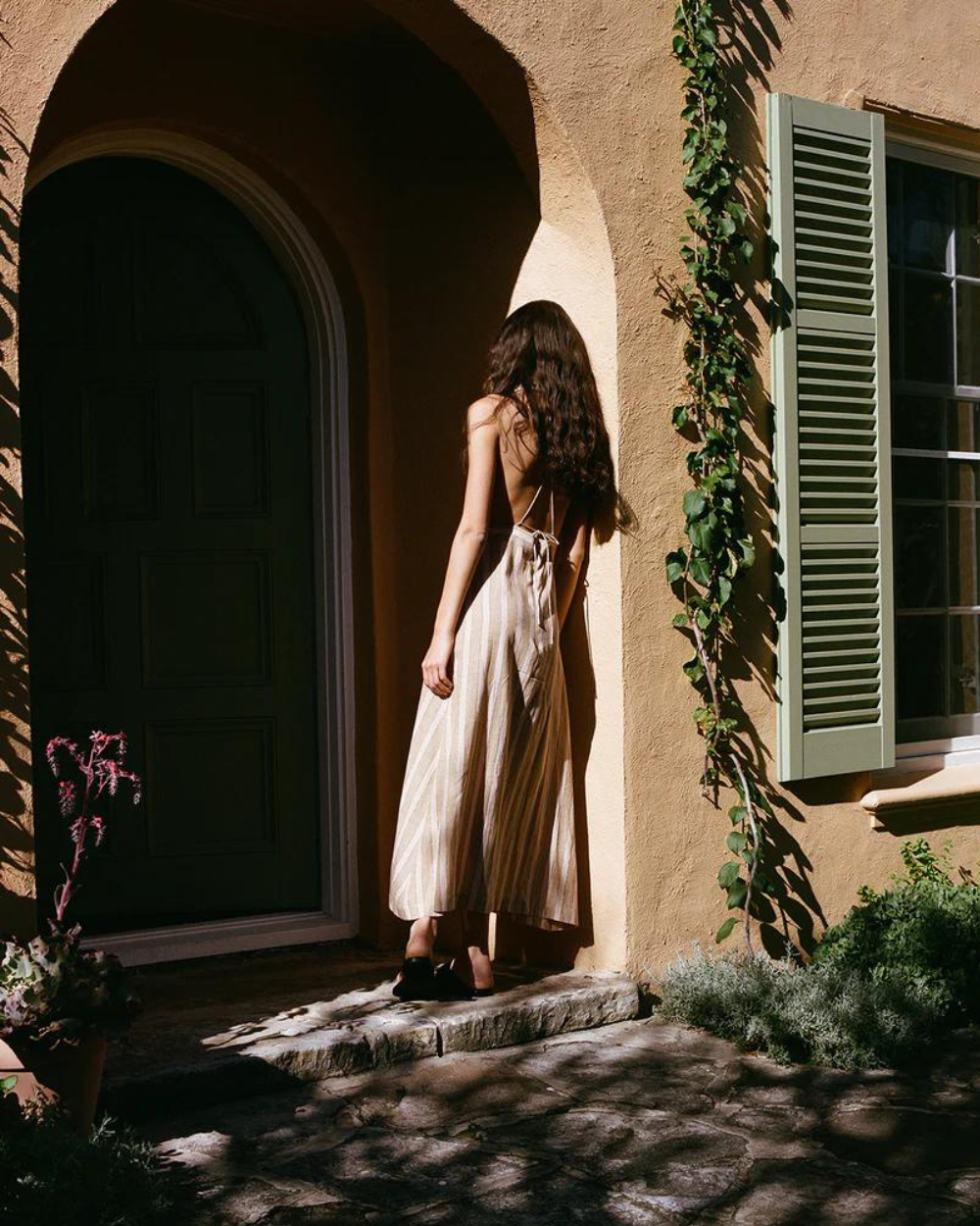 Harry Dress - Blush Stripe