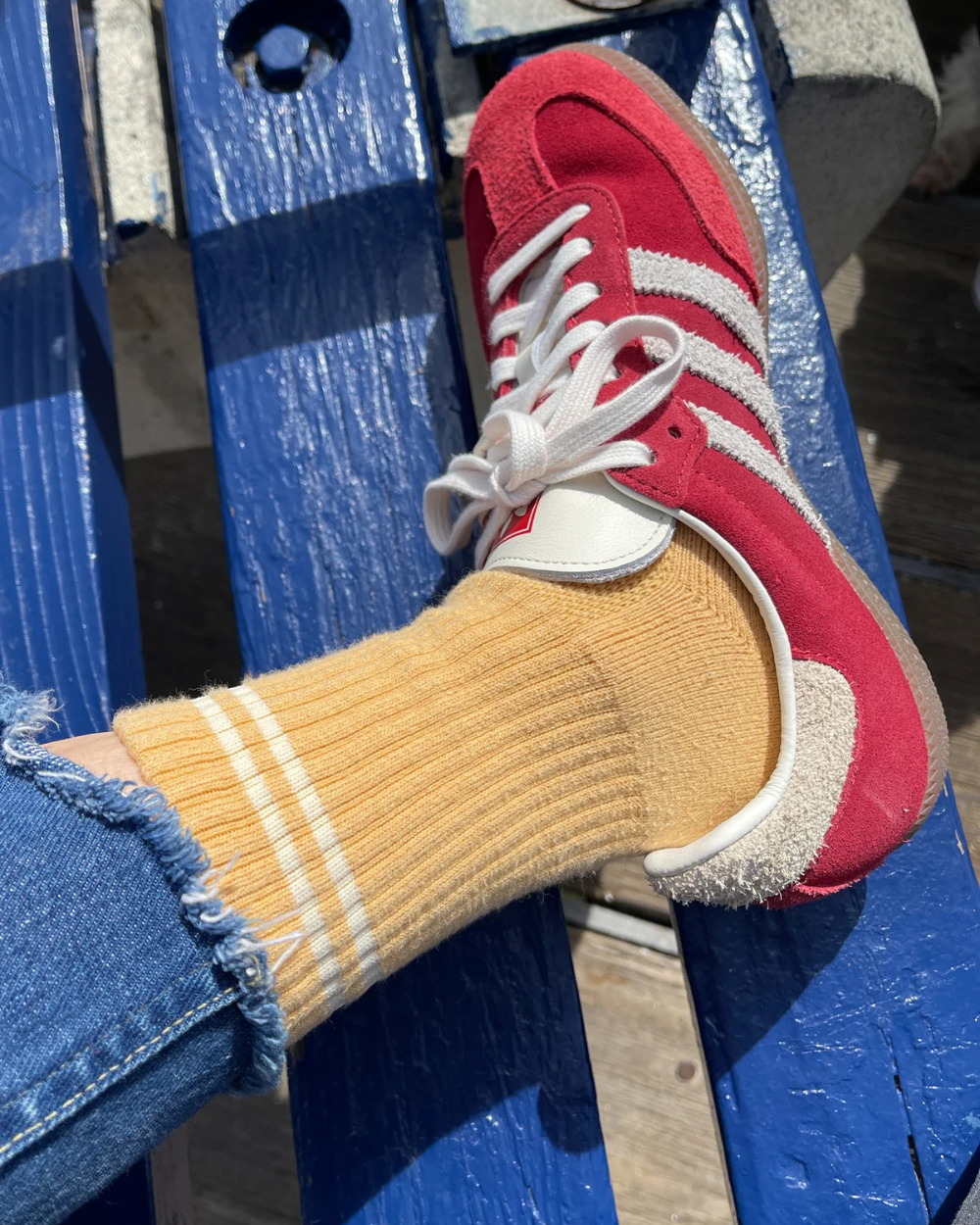 Boyfriend Socks - Butter