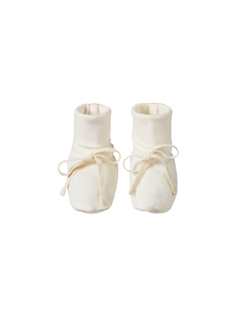 Cotton Booties - Natural
