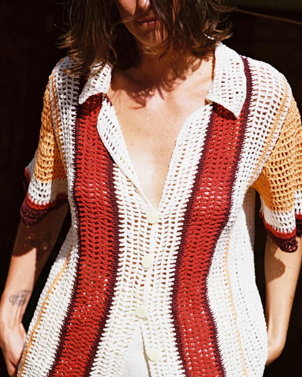 James Shirt - Red Stripe