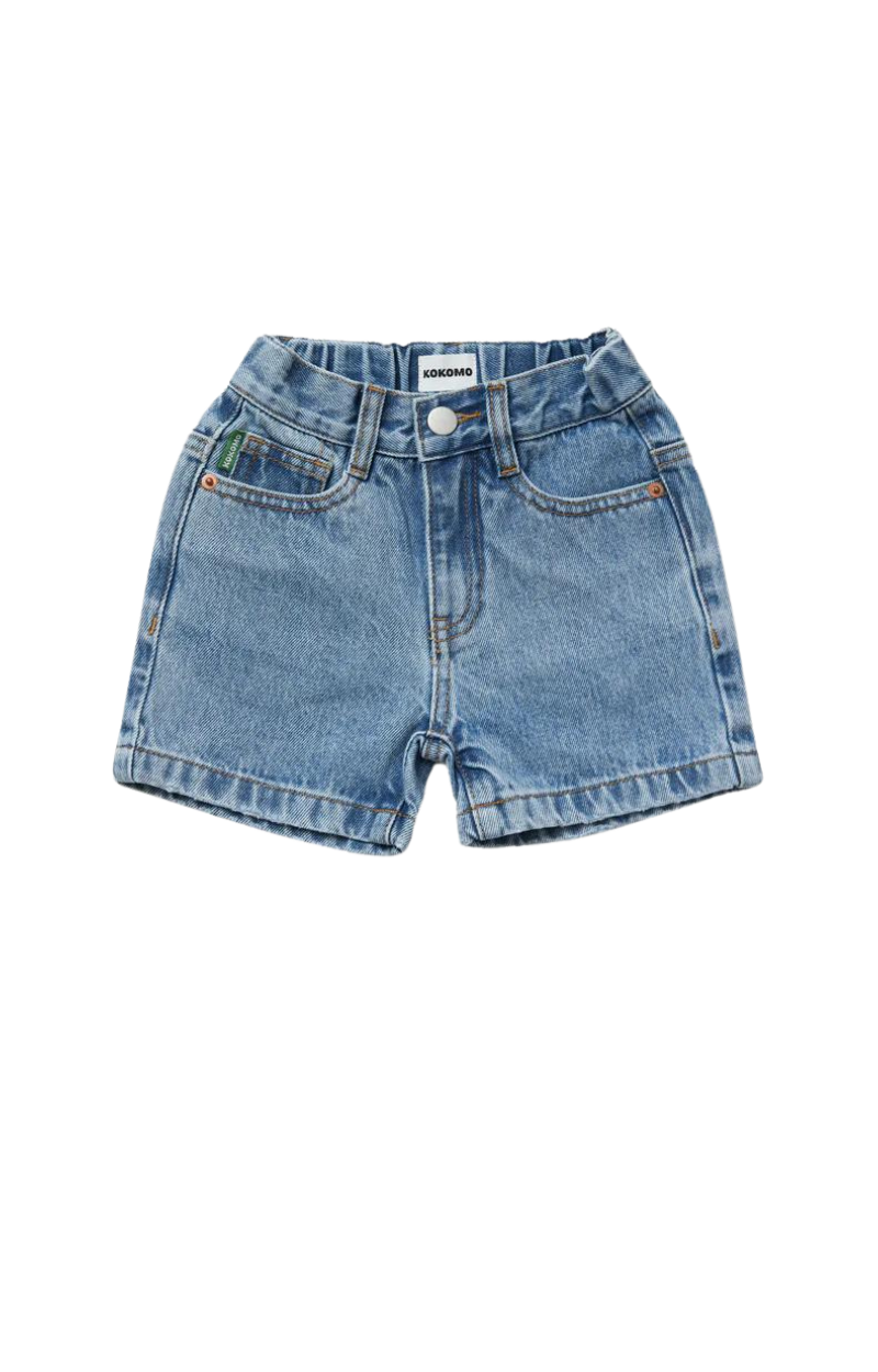 Blue Jean Baby Short - Light Wash