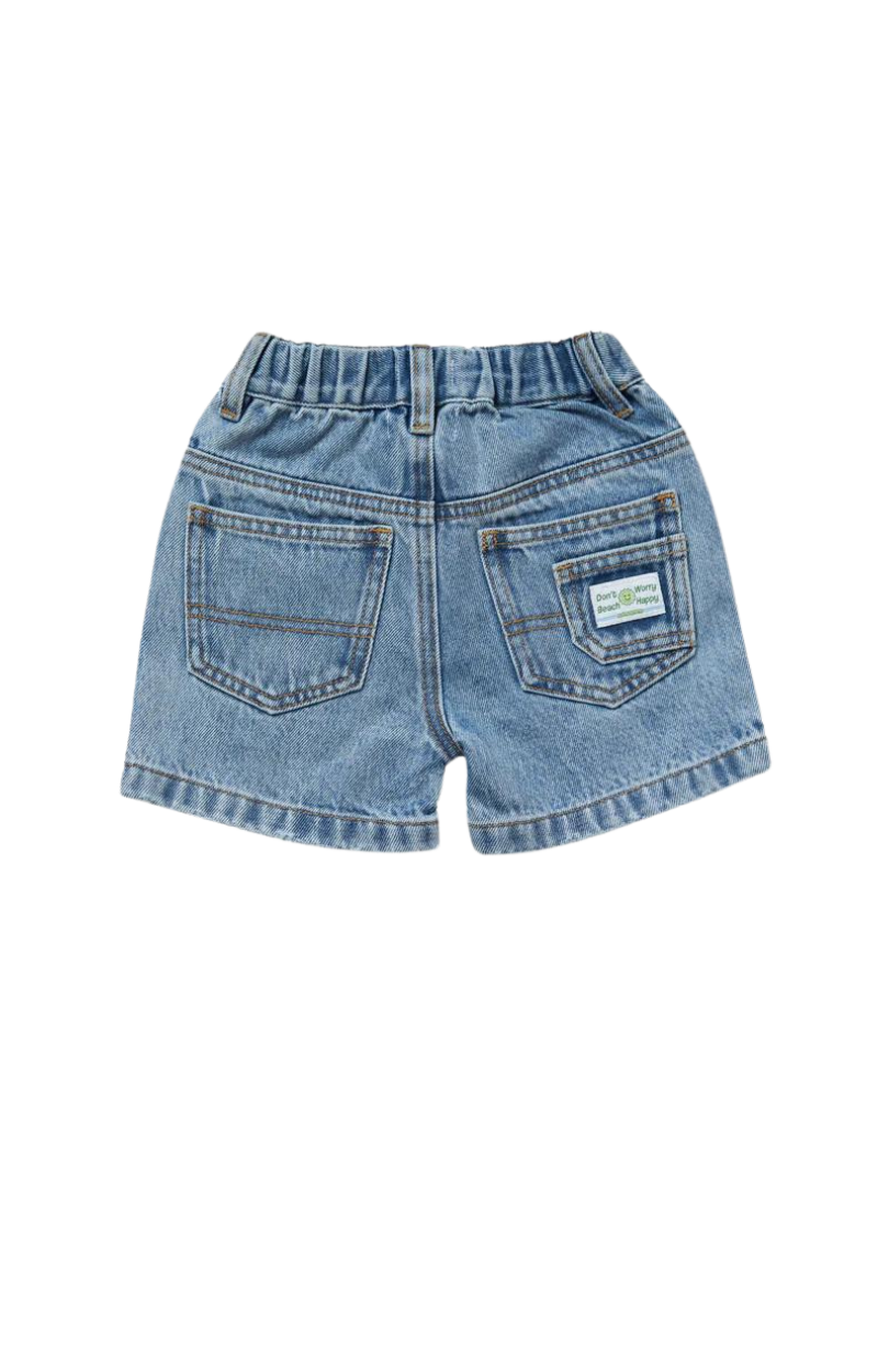 Blue Jean Baby Short - Light Wash
