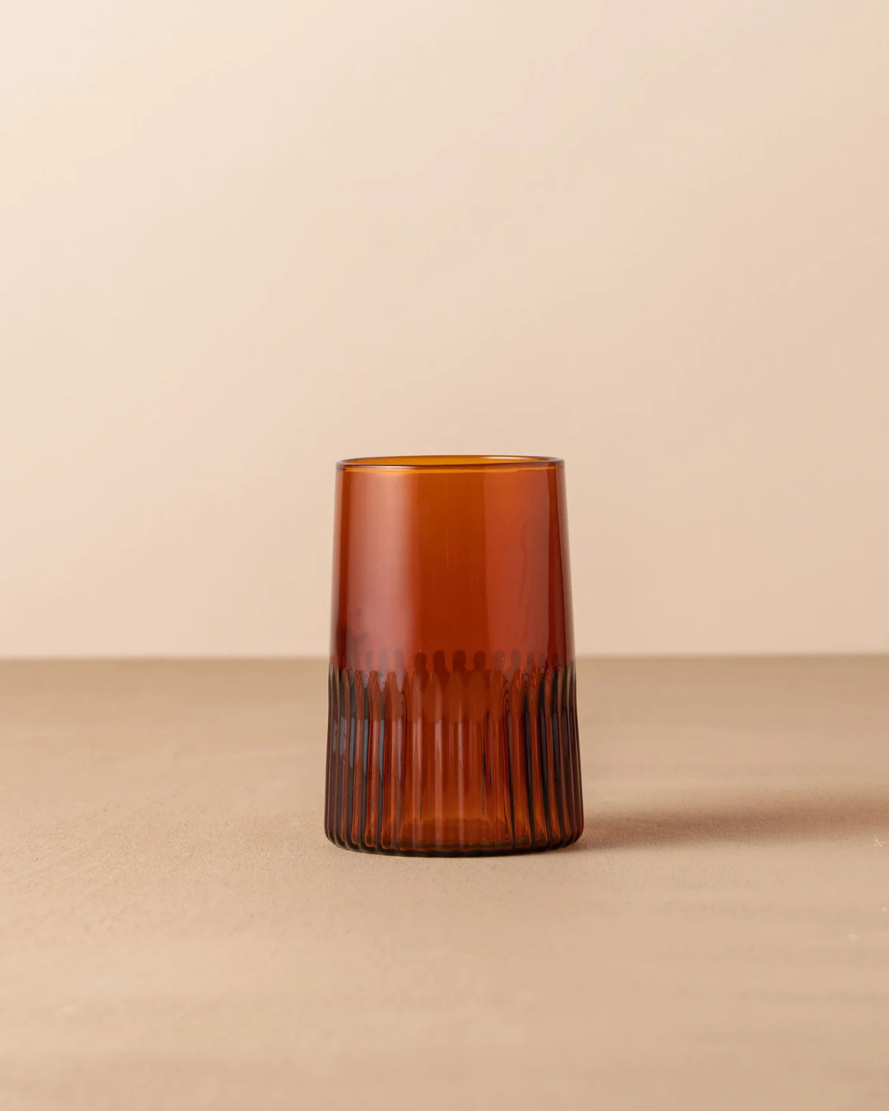 Kairos Large Water Glass Set 2 - Dark Amber