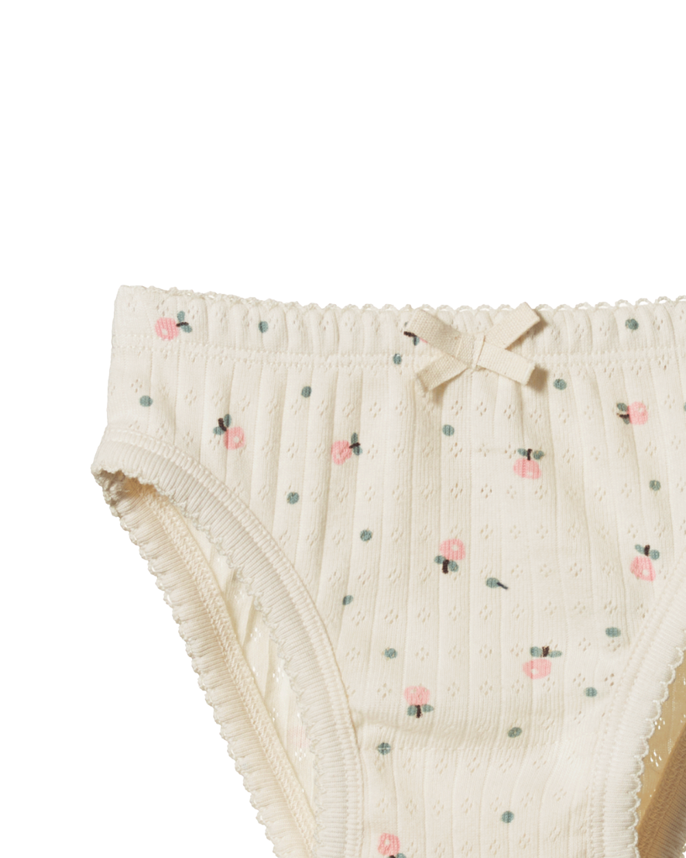 Pointelle Knickers - Posey Blossom Print