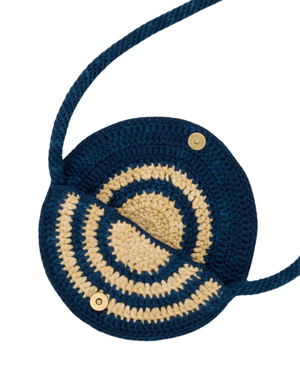 Crochet Half Moon Belt Bag - Celestial