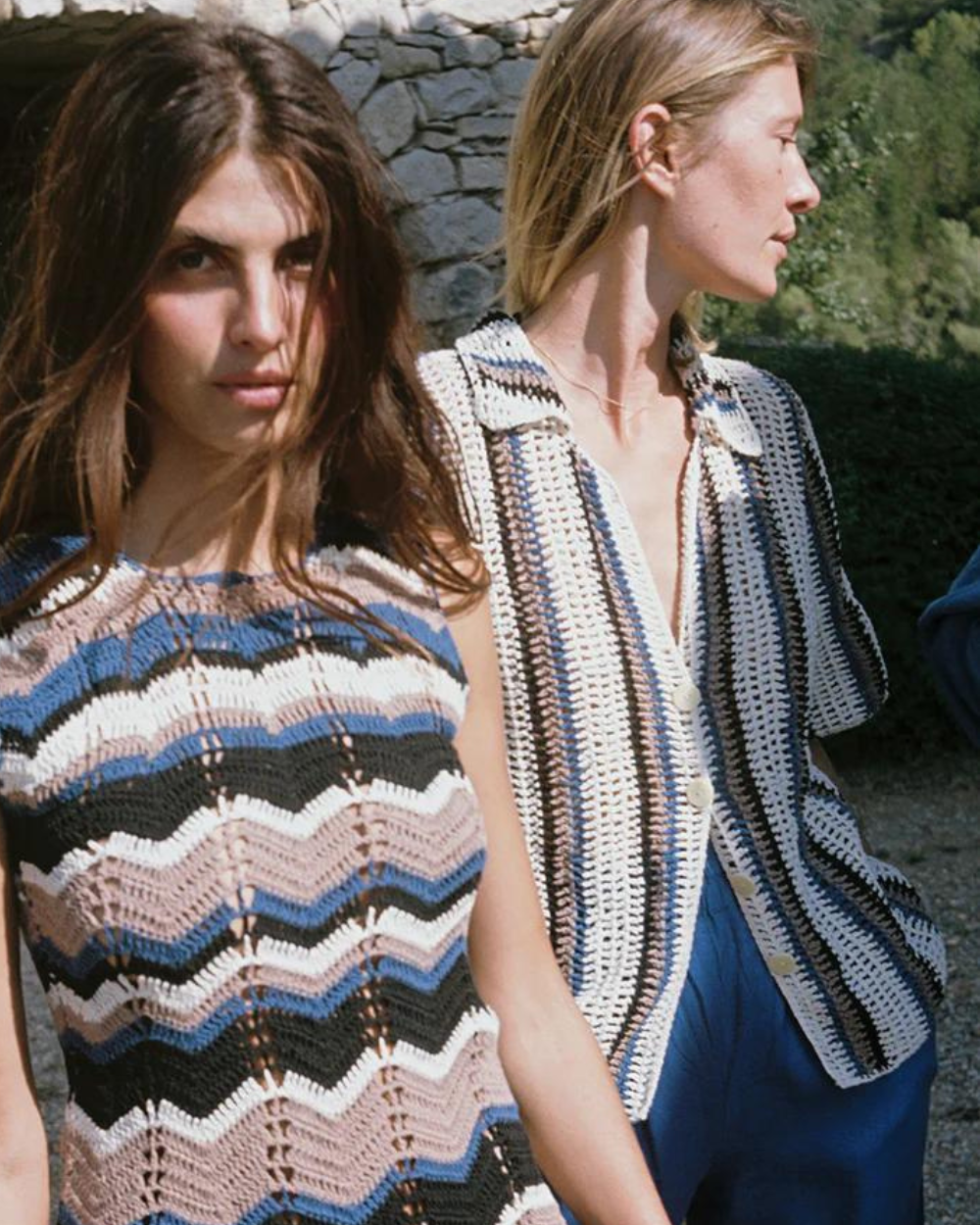 Colby Shirt - Lapis Stripe