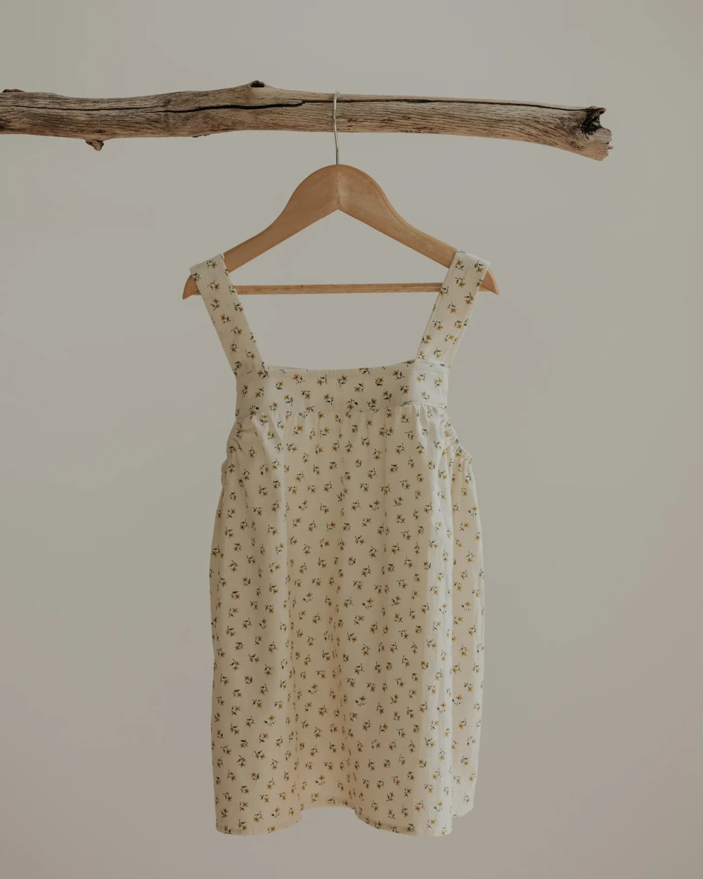 Meadow Pinafore - Marigold Print