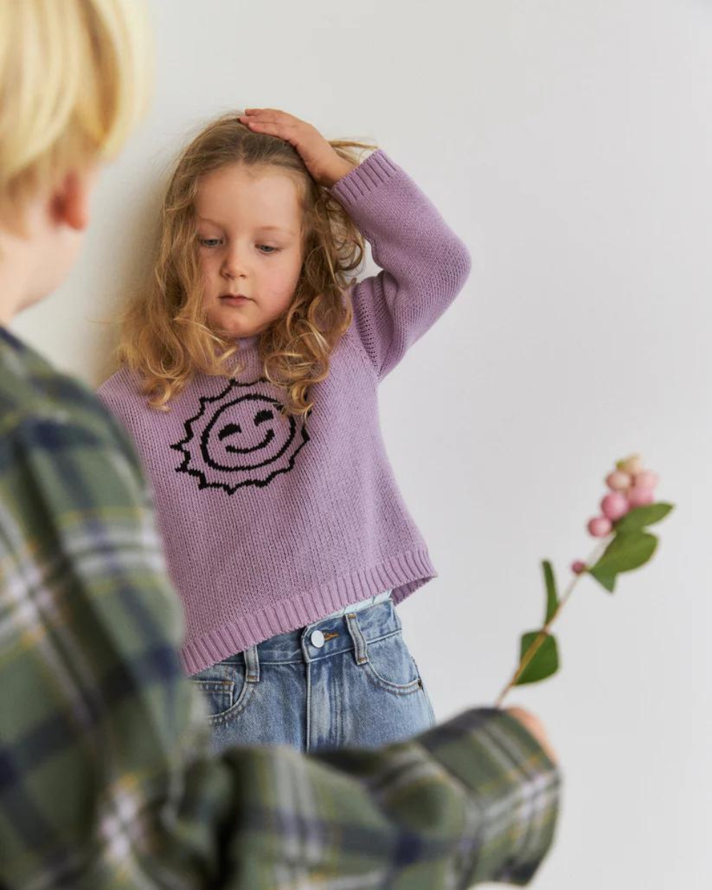 Rad Jumper - I Lilac It Contrast