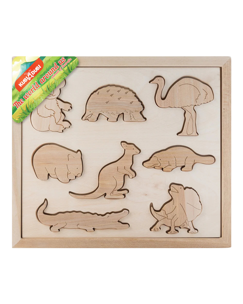 Wooden Sorting Puzzle - Animals Of Australia