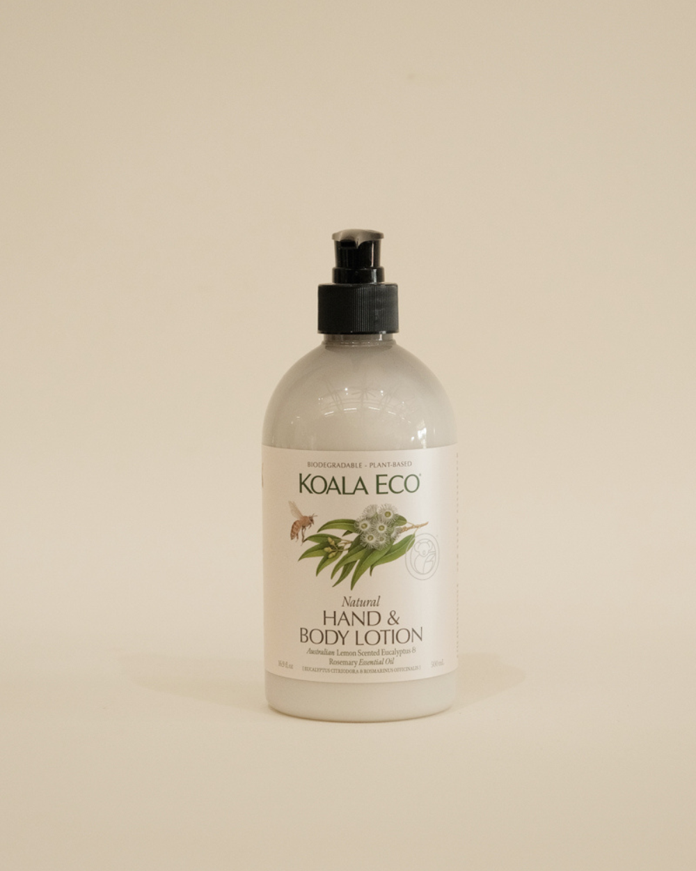 Hand & Body Lotion - Lemon Scented Eucalyptus & Rosemary Essential Oil 500ml