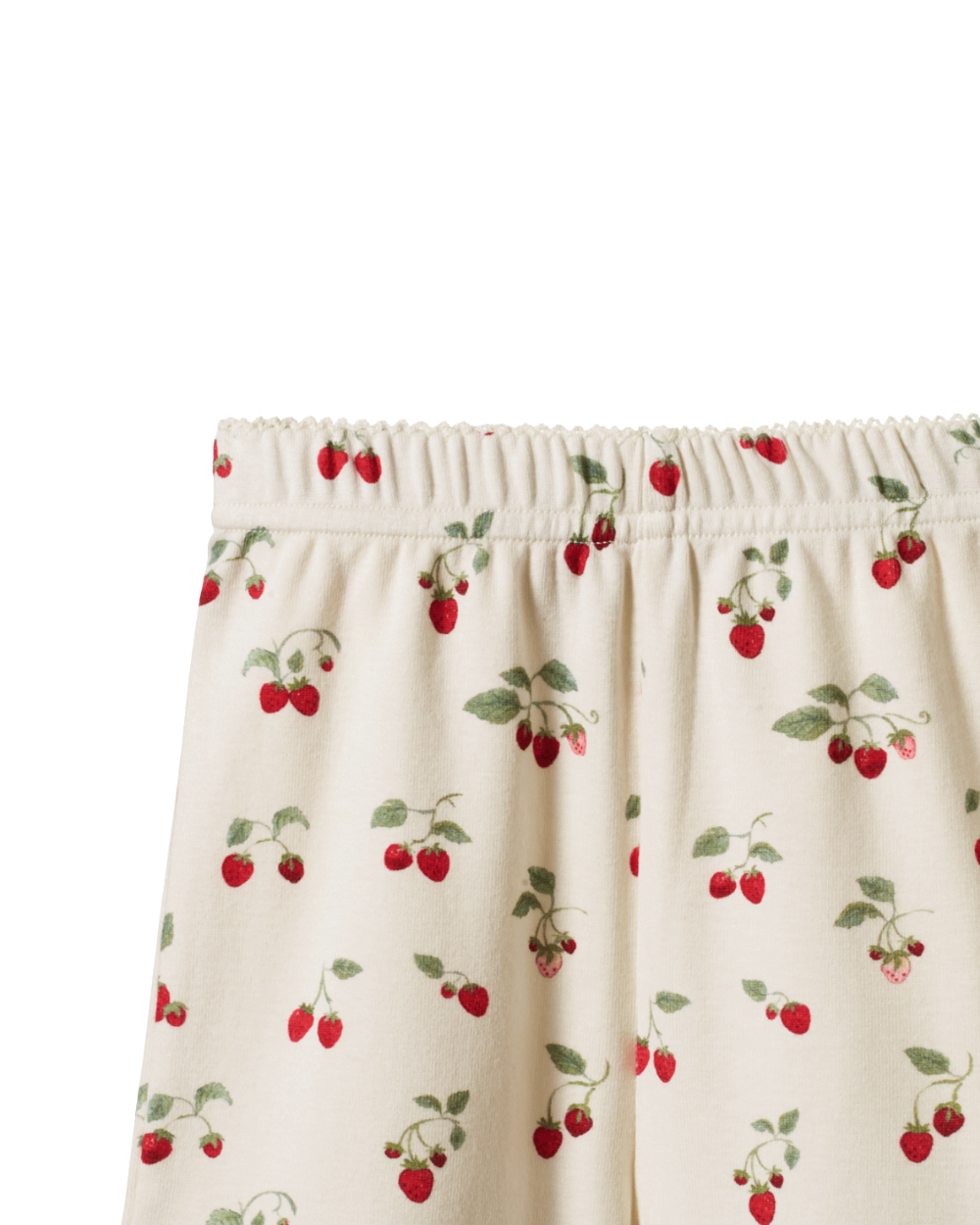 Short Sleeve Pyjama Set - Strawberry Blush Print