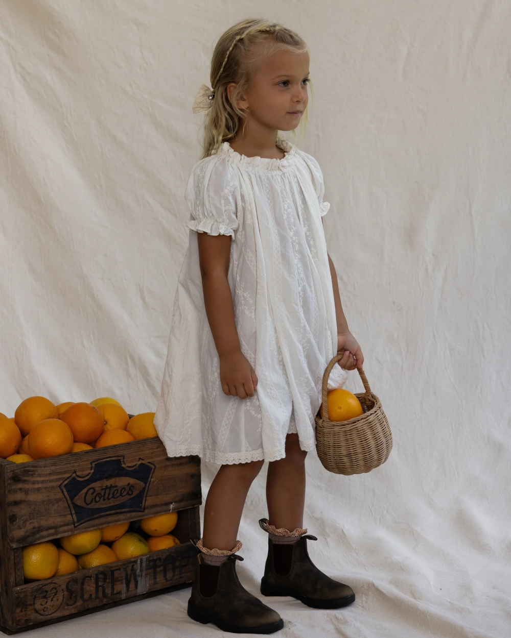 Aurelie Dress - Natural