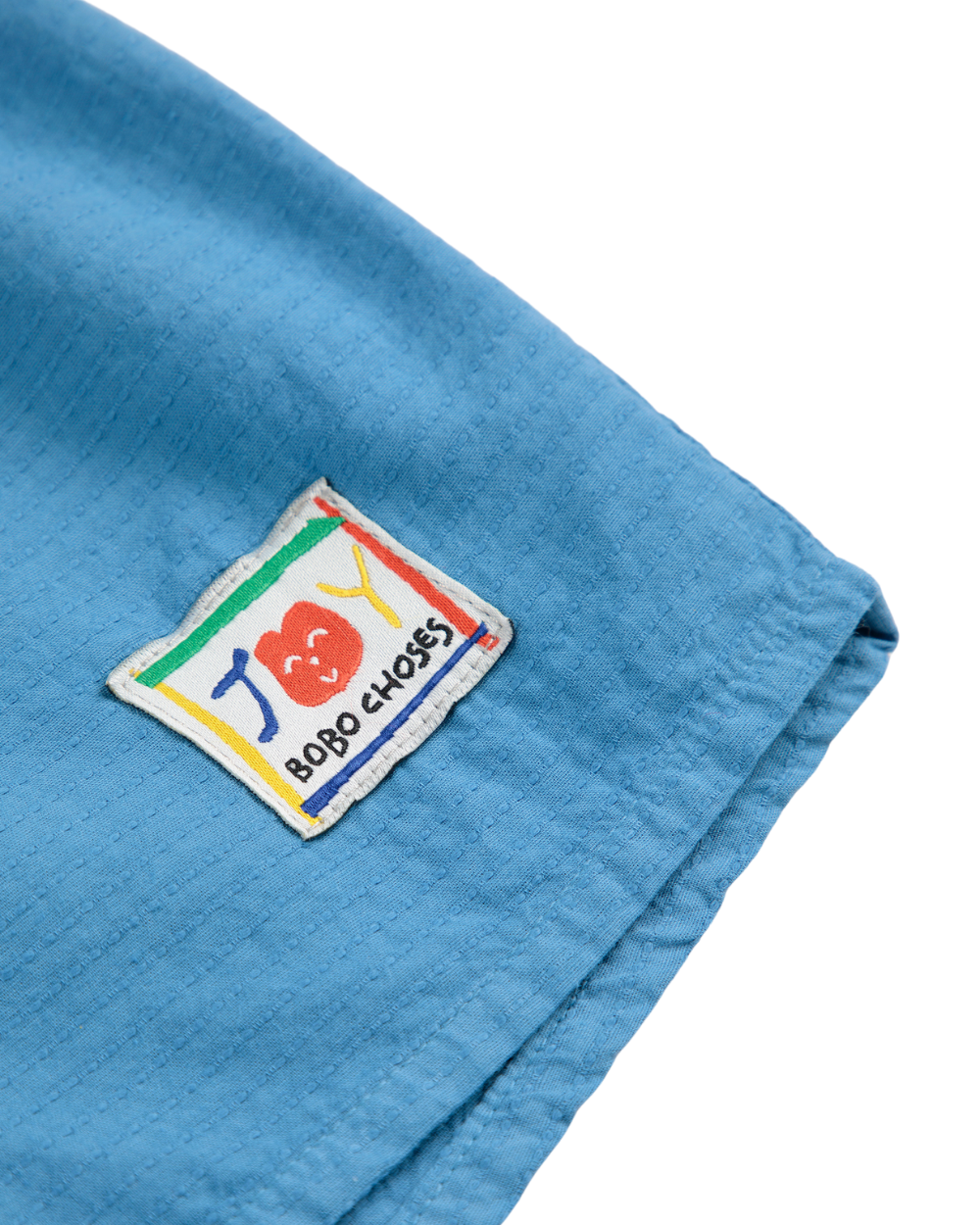 Smiling Woven Shorts - Blue