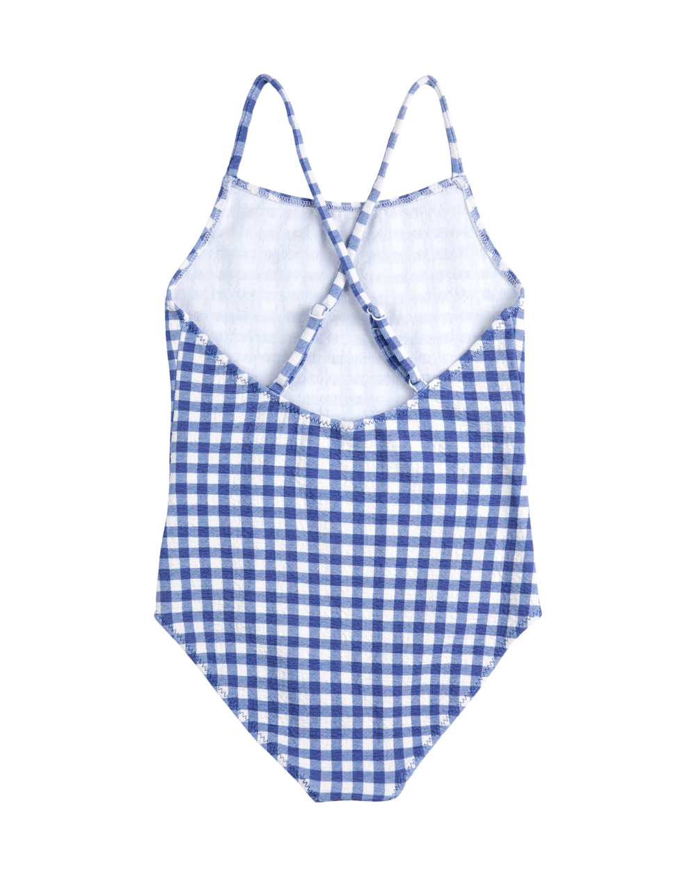 Vichy Swimsuit - Blue