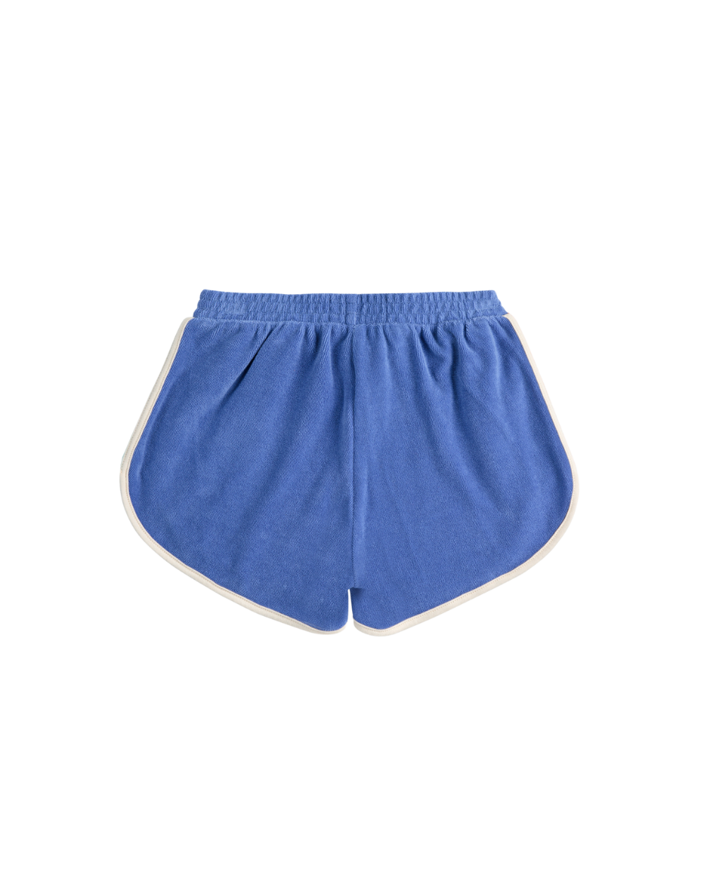 Smiling Colour Block Terry Shorts - Blue