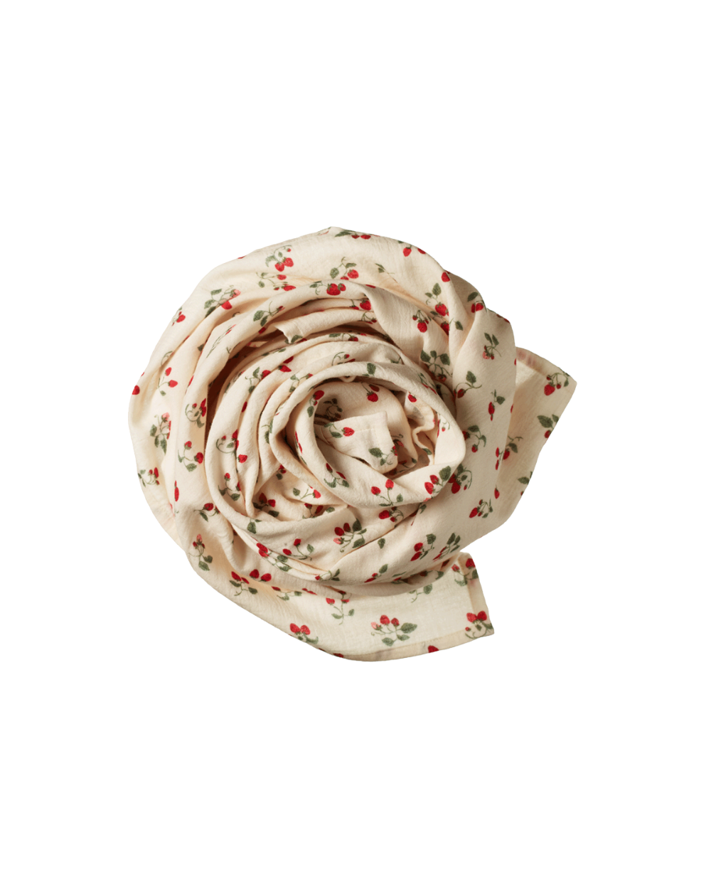 Muslin Wrap - Strawberry Blush Print