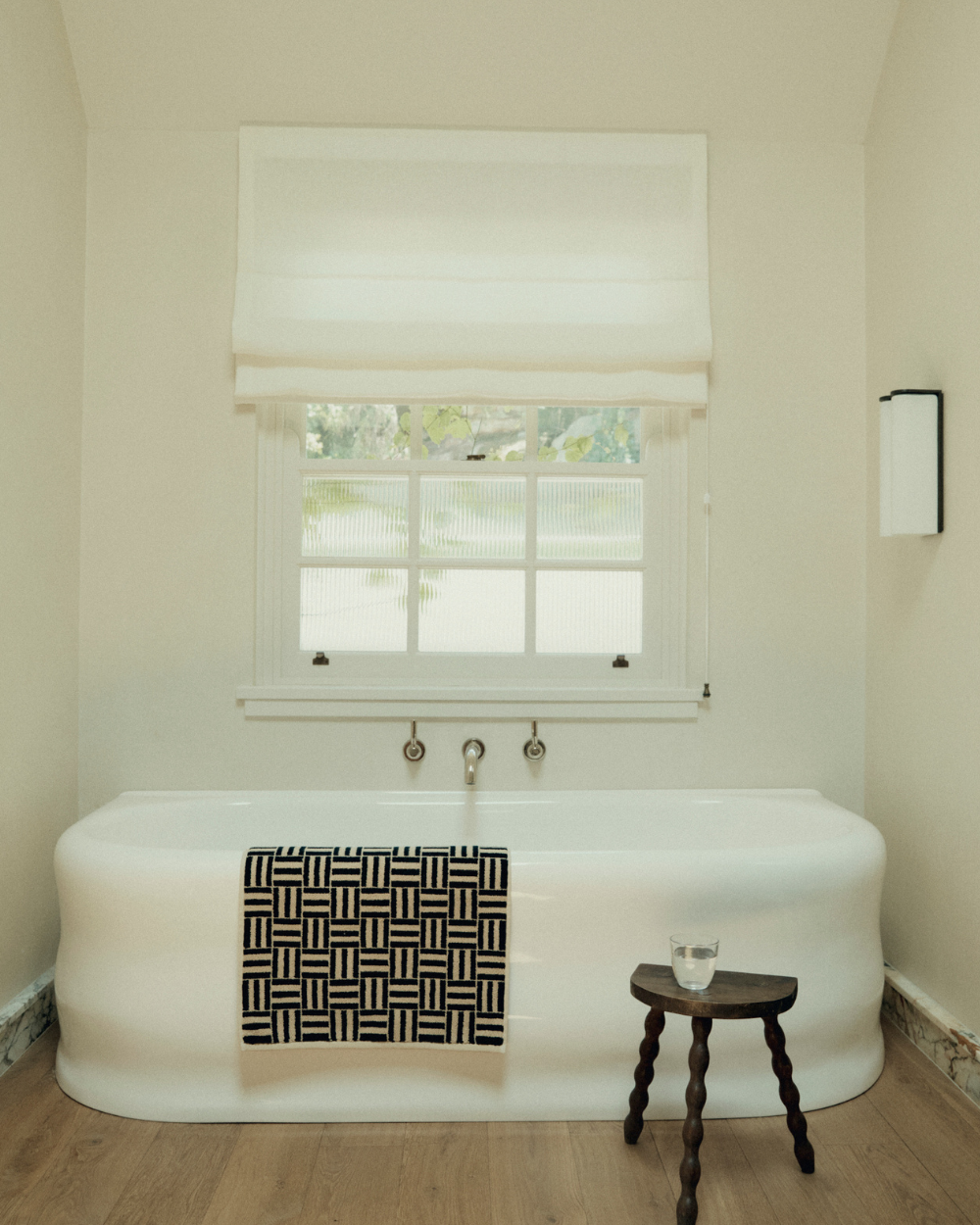 Saroma Bath Mat - Sand & Noir