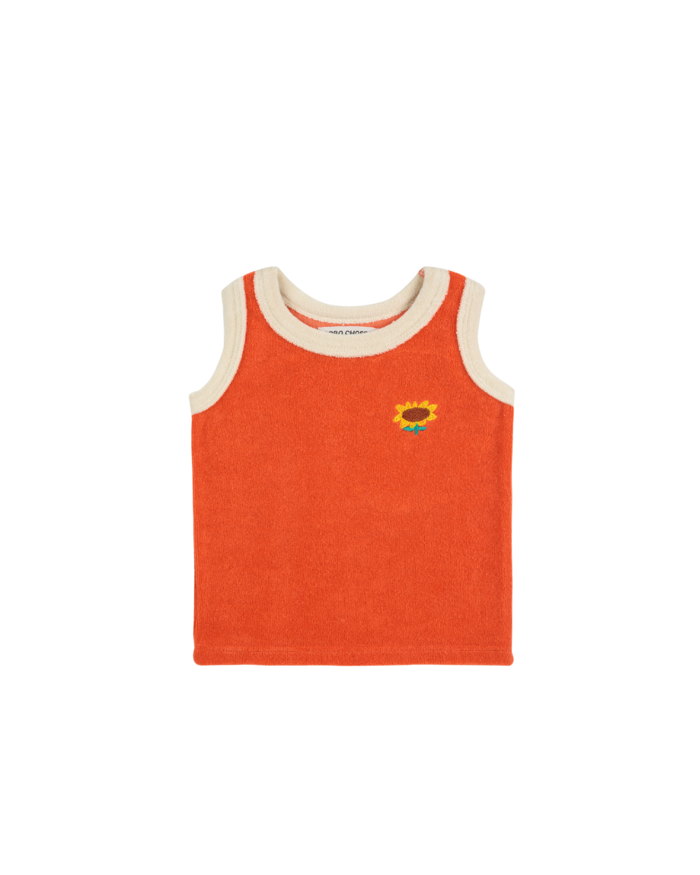 Sunflower Terry Cloth Tank Top - Red