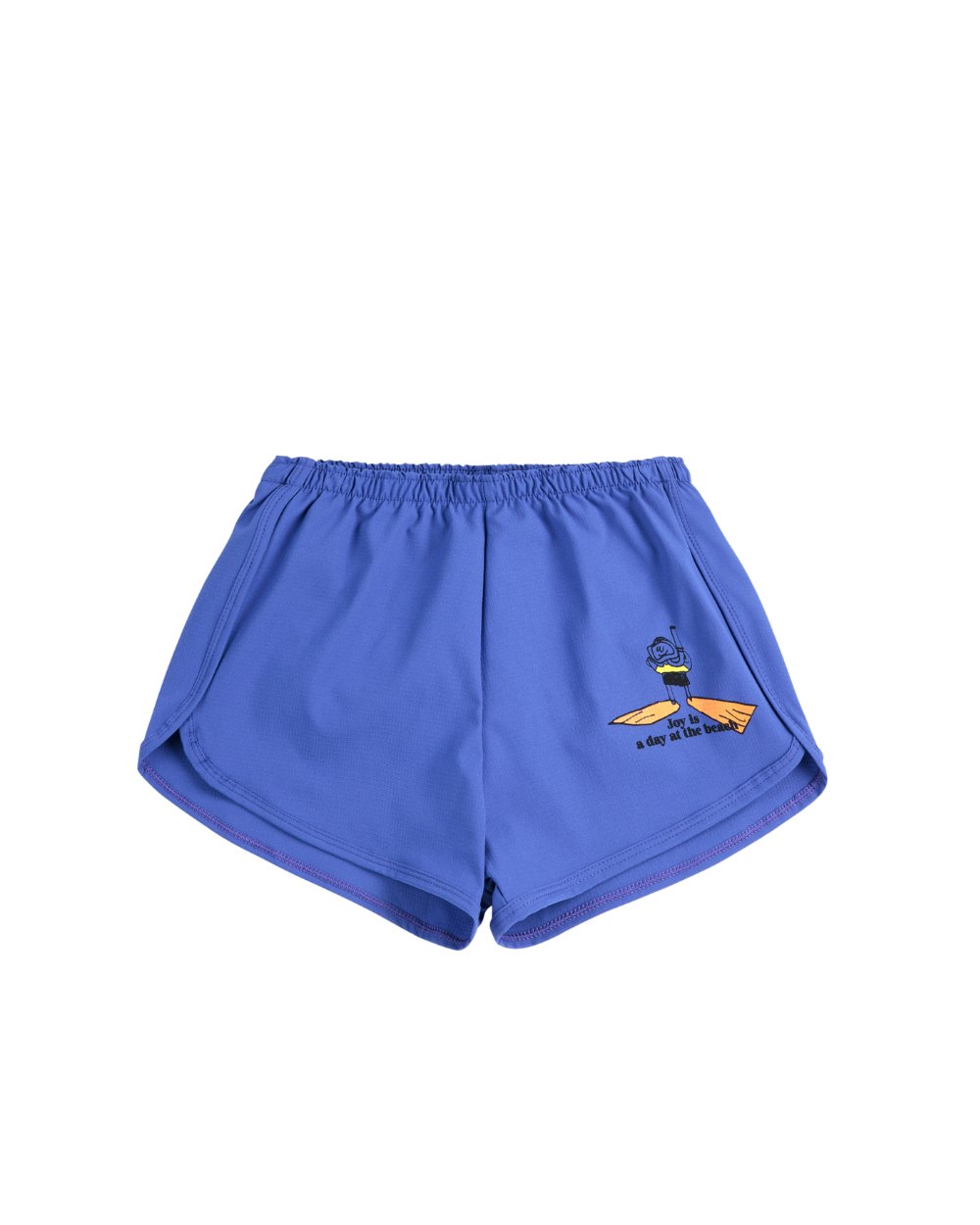 A Day at the Beach Swim Trunks - Blue