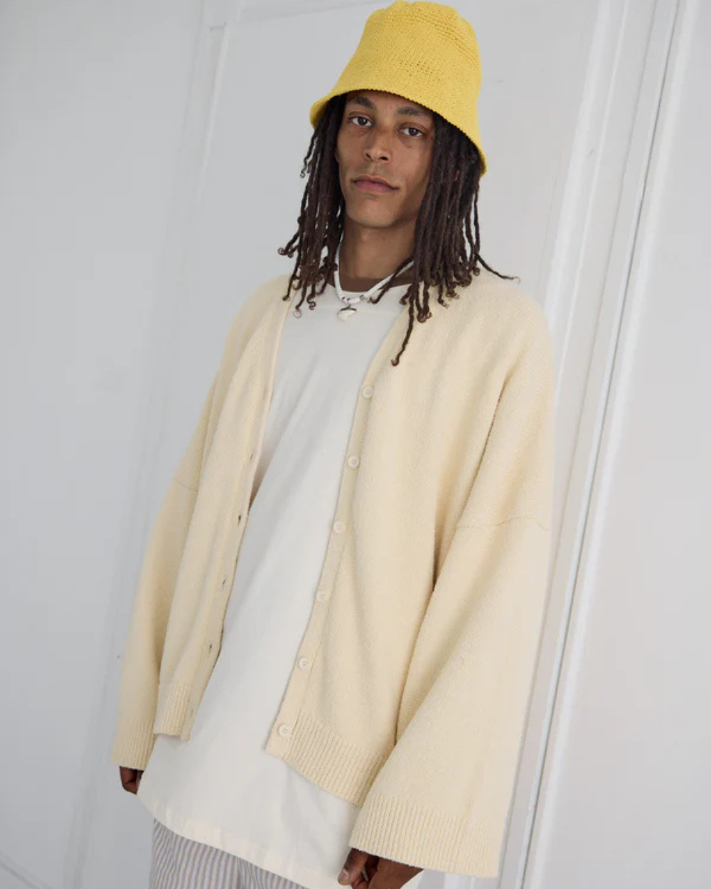 The Knit Cardigan - Cream