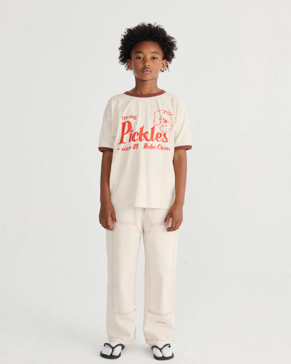 Pickles The Dog T-shirt - Off White