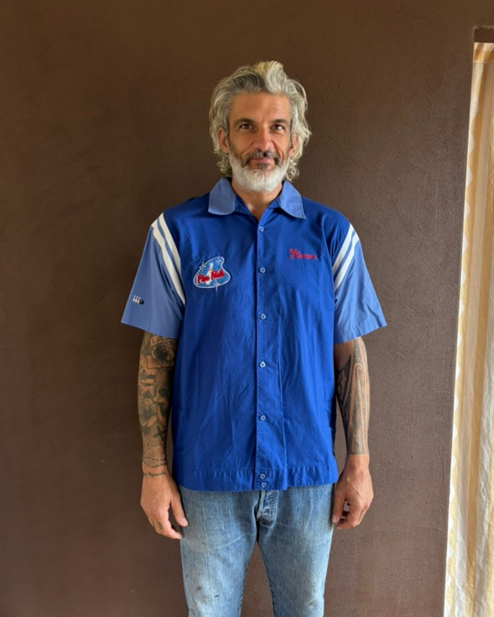 Vintage Bowling Shirt - Simpsons