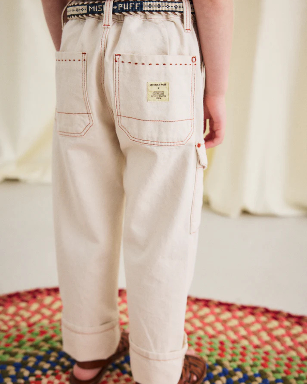 Utility Jeans - Gesso Denim