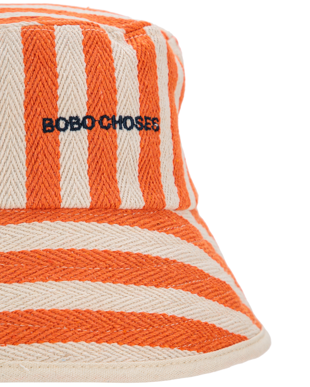 Bobo Choses Striped Bucket Hat - Orange