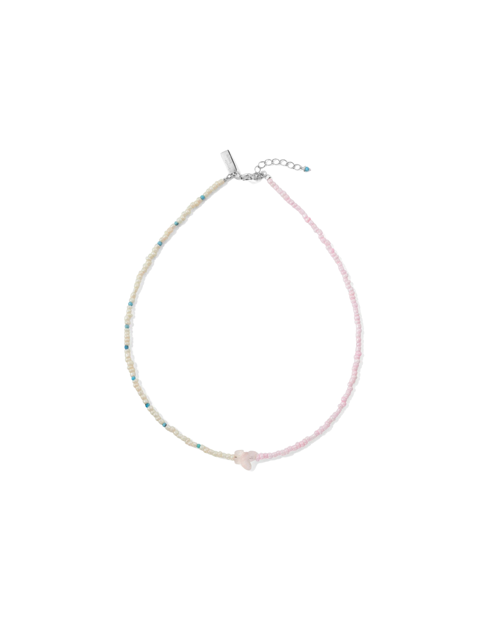 Little KKJ Ocean Treasures Necklace- Aqua marine- Gold Vermeil chain