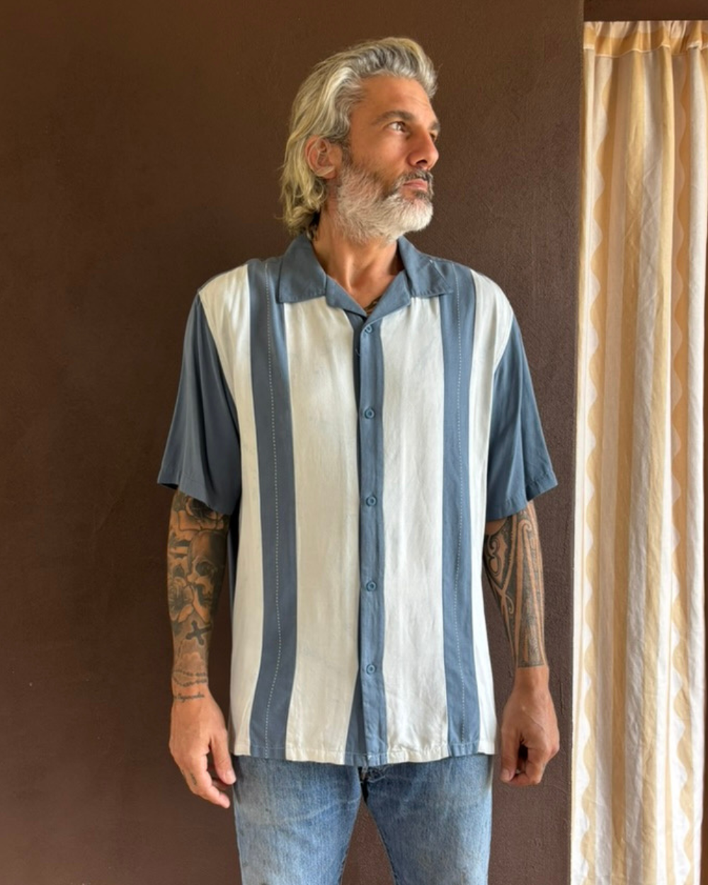 Vintage Shortsleeve Shirt - Silk