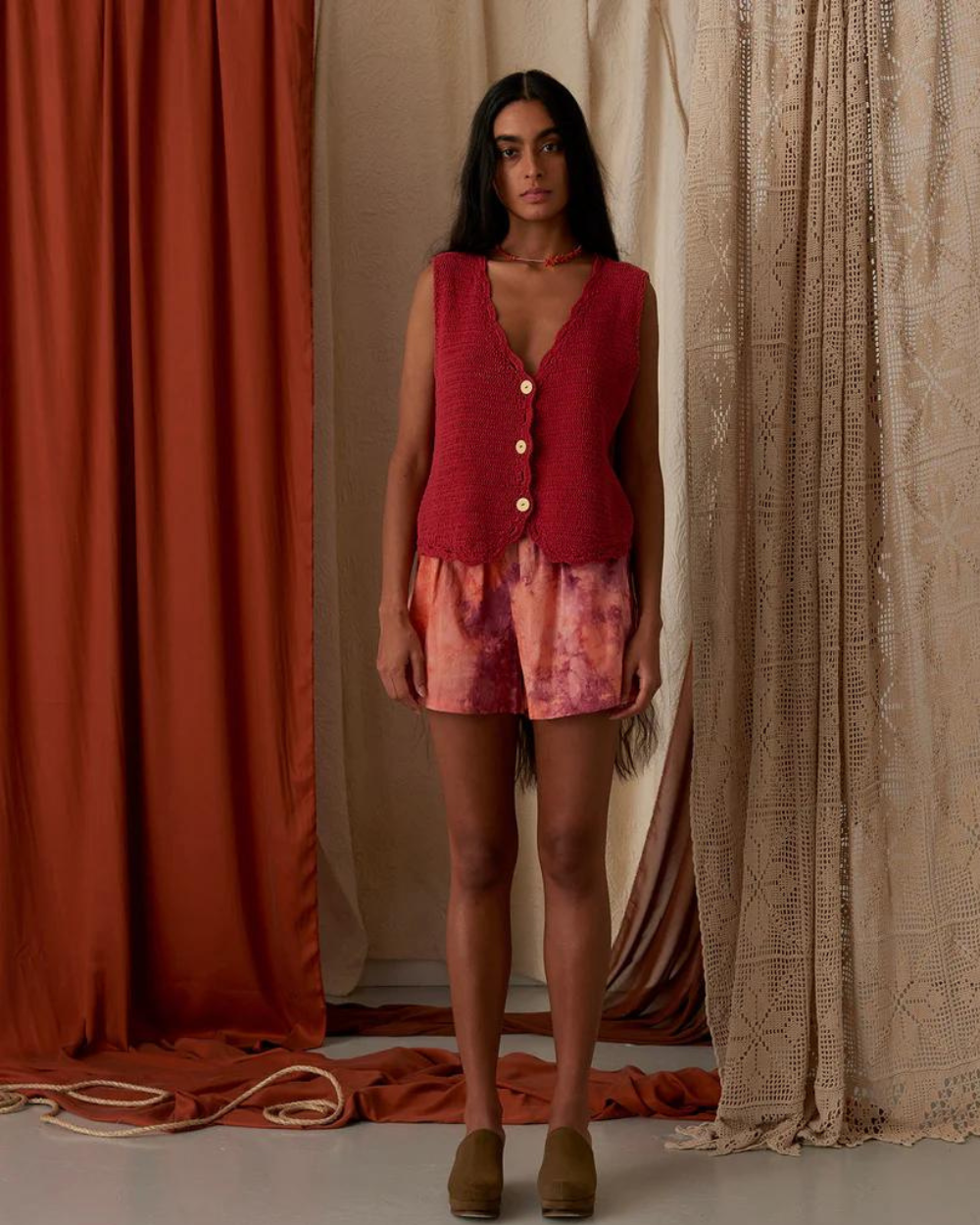 Lucy Vest - Red