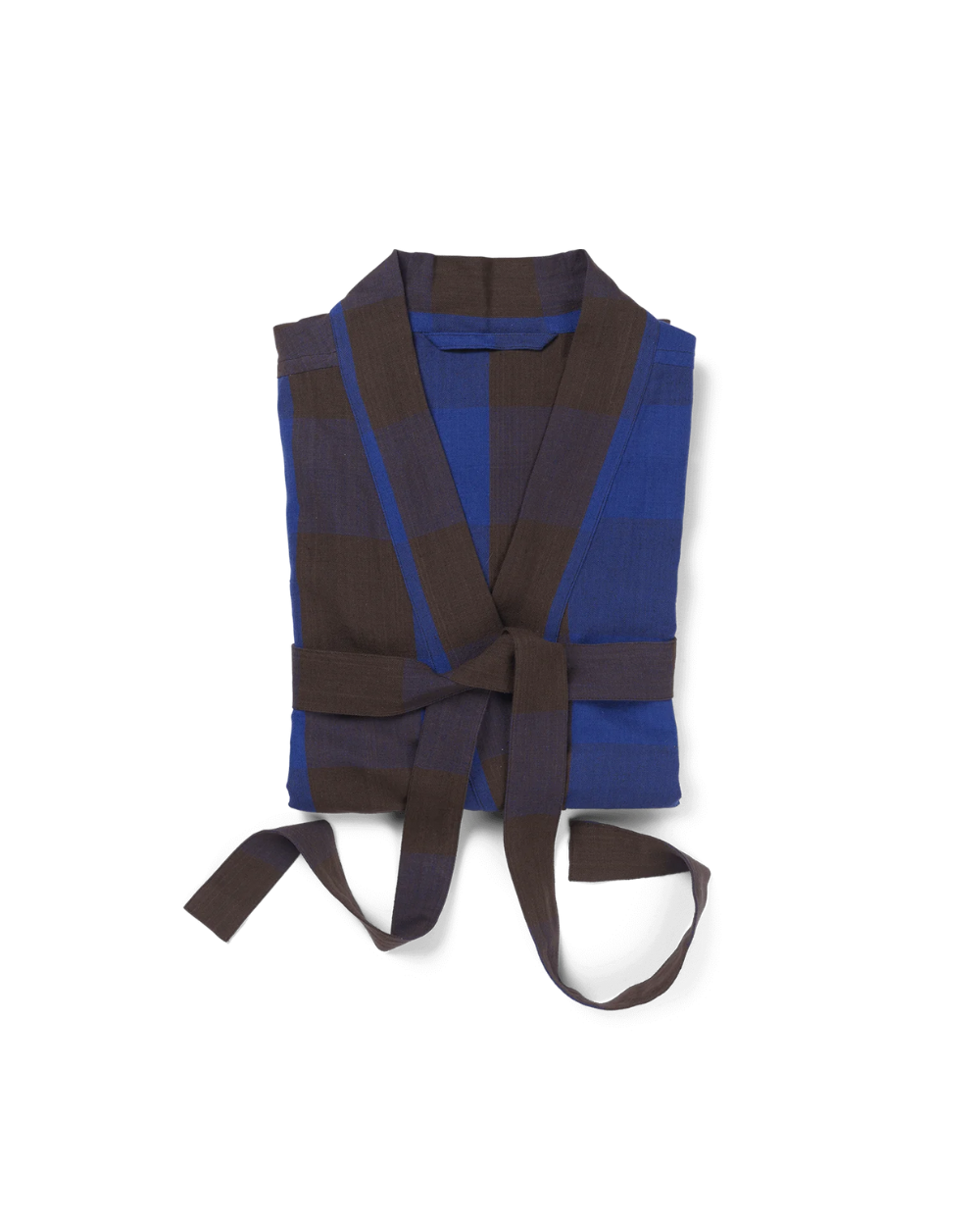 Field Robe - Chocolate/Bright Blue