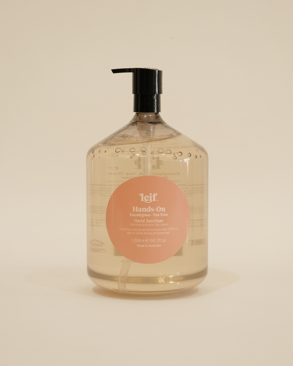 Leif Hands-On Gel Hand Sanitiser 1.5L